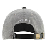 Fender 9190121000 Hipster Dad Hat – Grijs/Zwart, One Size
