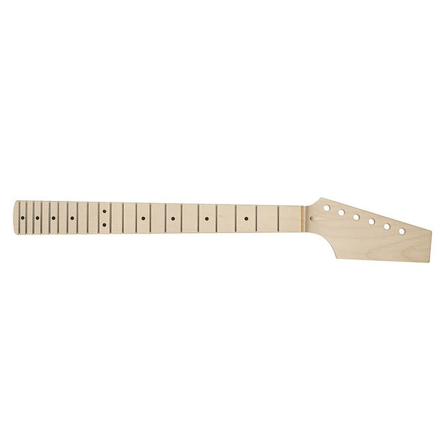 Boston SN-21-M neck Stallion, maple/maple fb, 21 frets, paddle head, 9.5" radius, double action trussrod