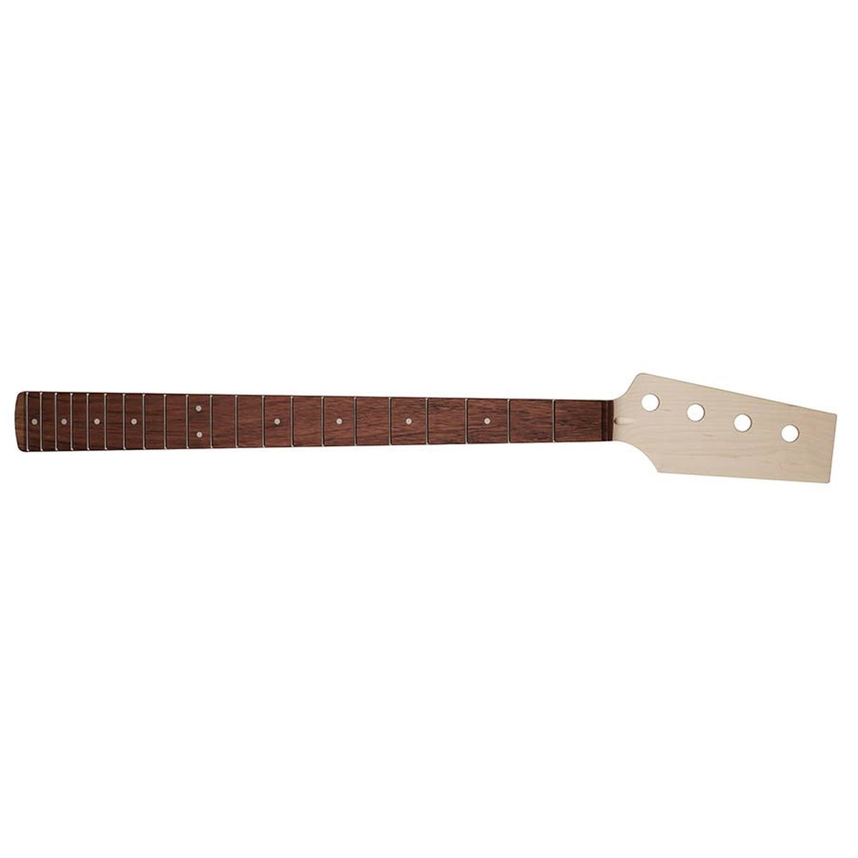 Boston PN-21-PF neck PB style bass, maple/pau ferro fb, 21 frets, paddle head, 9.5" radius, 42mm nut width