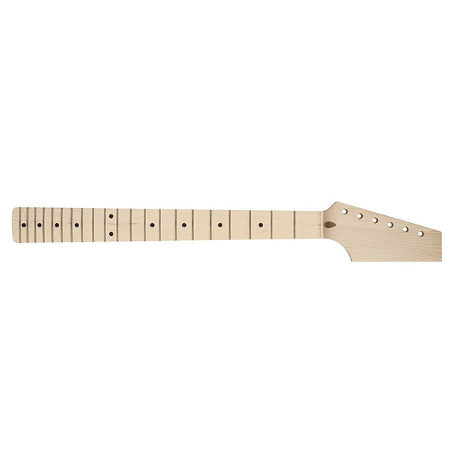 Boston JTN21M-C contemporary neck, made in Japan, TE style, all maple, half paddle, 9,5" radius, 6105 fretwire