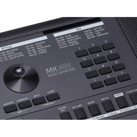 Medeli MK401 Keyboard – 61 Aanslaggevoelige Toetsen met Sampler en 600 Klanken