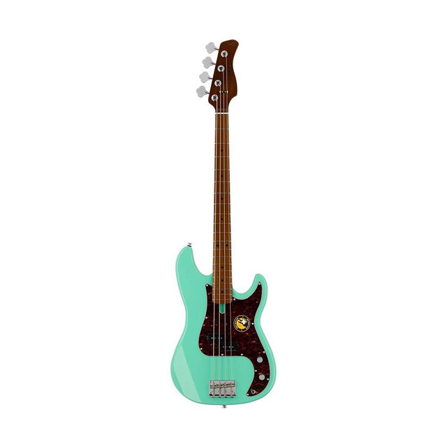 Sire P5 A4/MLG Marcus Miller basgitaar 4-snarige passieve P-stijl bas in Mild Green