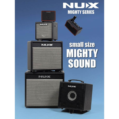 NUX Mighty Bass 50BT Digitale Basversterker met Bluetooth en Looper – 50 Watt