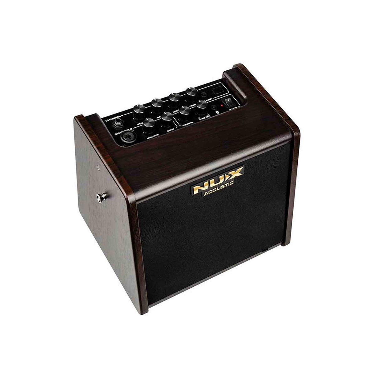 NUX AC-25 akoestische gitaarversterker 25W 2 kanalen Bluetooth met accu