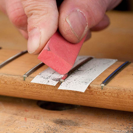 StewMac SM0472 Fret Eraser Set – Set van 7 Polijstblokken voor Frets