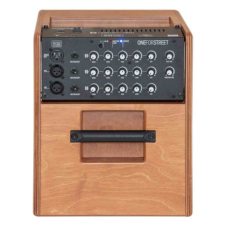 Acus OFS-8 versterker voor akoestische instrumenten 90W 3 kanalen naturel