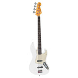 SX SJB62-OWH Retro Series 62 J-Style Elektrische Basgitaar Olympic White