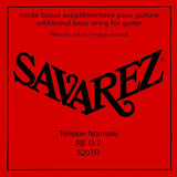 Savarez 5207-R D-7 snaar, rectified nylon, additional snaar for classic guitars