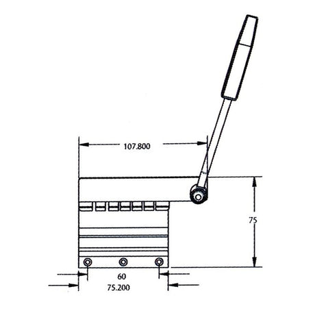 Allparts TP3683001 Nickel Vibrato - Kort Gibson® Stijl