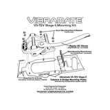 Vibramate Bigsby V5-TEV-2 Montagekit voor Telecaster - Nikkel