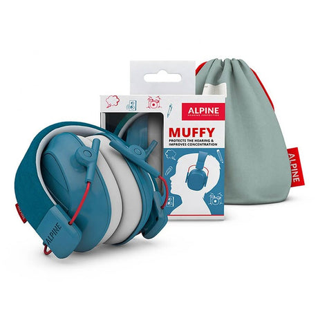 Alpine ALP-MUFF/BU Muffy Kids Oorkappen – Blauwe Gehoorbescherming voor Kinderen