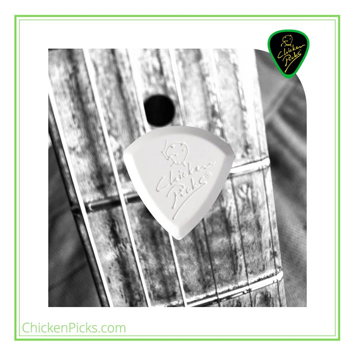 ChickenPicks 1-BA-32 Badazz III 3.2mm gitaarpick