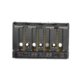 Allparts BB3343010 Leo Quan® Badass III™ 4-snarige basbrug, gegroefde zadels, chroom