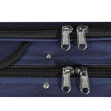 Leonardo VC-4112-BU Elementary Series vioolkoffer oblong 1/2 blauw