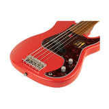 Sire P5 A5F/DRD Marcus Miller fretless basgitaar 5-snarig passief elzen dakota red
