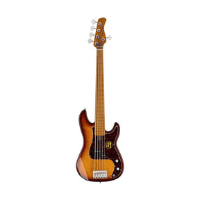 Sire P5 A5F/TS Marcus Miller fretless basgitaar 5-snarig passief elzen tobacco sunburst
