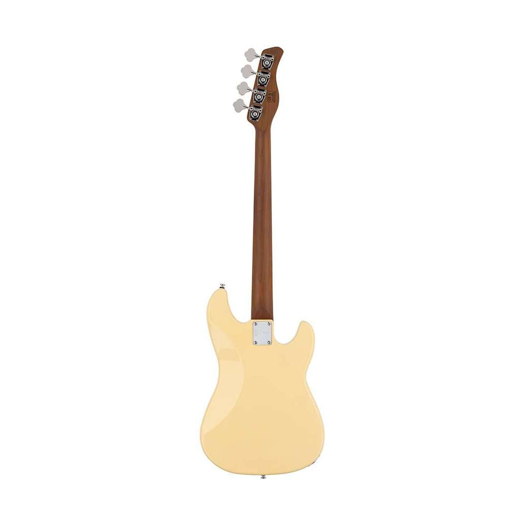 Sire D5 A4L/VW Marcus Miller linkshandige basgitaar 4 snarig passief elzen vintage white
