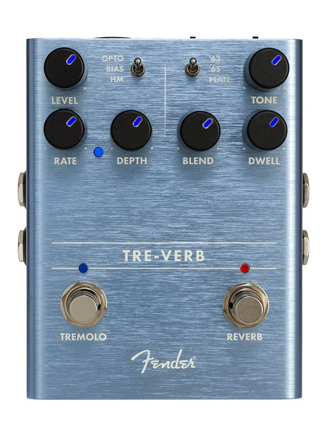 Fender Tre-Verb Digital Reverb/Tremolo - Stereo Effectpedaal