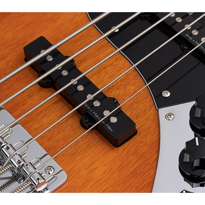 Sire V3P 5/TS Marcus Miller 5-Snarige Basgitaar Tobacco Sunburst