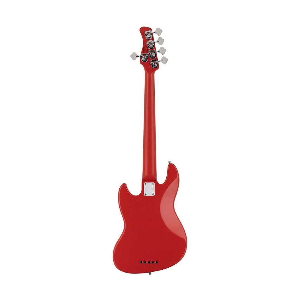 Sire V3P 5/RS Marcus Miller 5-Snarige Basgitaar Red Satin
