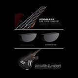 Sire V3+ 4/BKS Marcus Miller 2nd Gen Basgitaar Black Satin