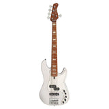 Sire P8 S5/WB Marcus Miller 5-snarige actieve basgitaar White Blonde