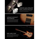 Sire V10 DX5/TS Marcus Miller 5-snarige actieve basgitaar Tobacco Sunburst