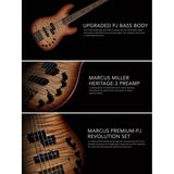 Sire P10 DX5/NT Marcus Miller 5-snarige actieve basgitaar Natural