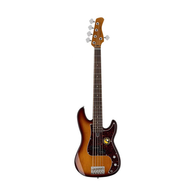 Sire P5R A5/TS Marcus Miller basgitaar 5-snarig passief elzen rosewood tobacco sunburst