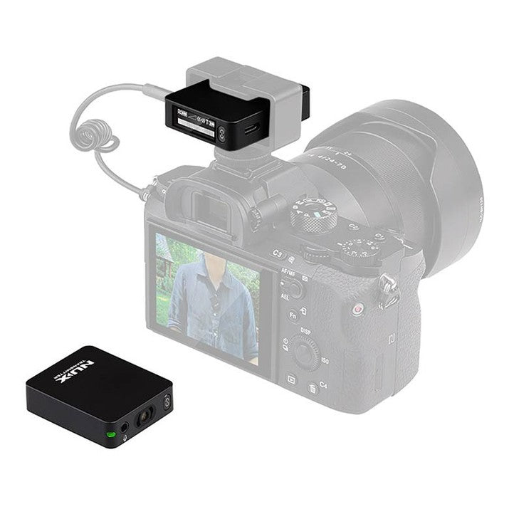 NUX B-10 VLOG 2.4GHz Draadloos Vlog Systeem met Microfoon en Ontvanger