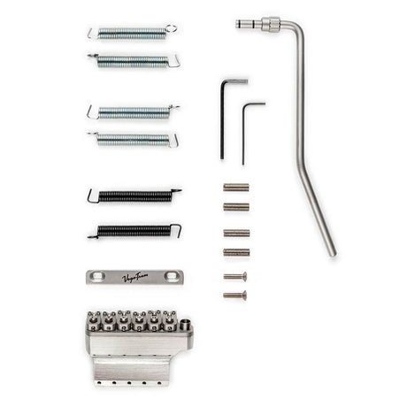 VegaTrem VT1 UltraTrem 2-Punt Tremolo Systeem - Satin RVS