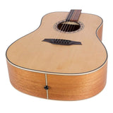 Bromo BAT1 Tahoma Series dreadnought naturel akoestische western gitaar