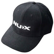 NUX CAP Unisize Baseball Pet – Zwart met Geborduurd Logo
