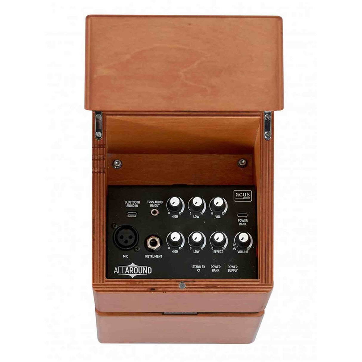 Acus ALLA4 akoestische instrumentenversterker 50W 4” speaker bluetooth naturel