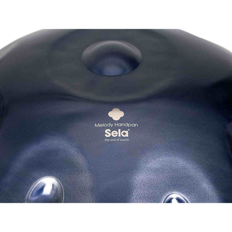 Sela SE 221 Nitrided Steel Handpan D Amara 440 Hz donkergrijs met gevoerde draagtas