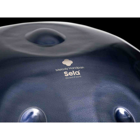 Sela SE 221 Nitrided Steel Handpan D Amara 440 Hz donkergrijs met gevoerde draagtas