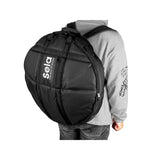 Sela SE 221 Nitrided Steel Handpan D Amara 440 Hz donkergrijs met gevoerde draagtas