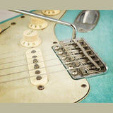 Highwood HG108-NIR/6 Contoured Vintage S-Style Brugzadels 10,8 mm – Nickel Relic Set van 36