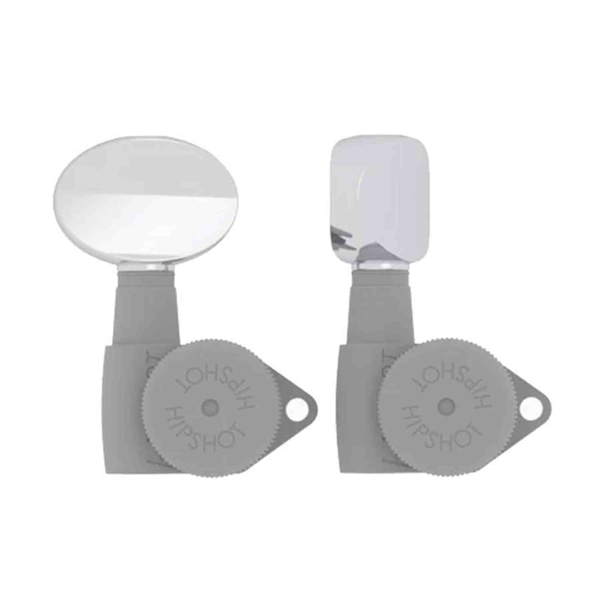 Hipshot HS6B1BBBC Big Butter Bean Stemknop voor Gitaarmechaniek Chrome, per stuk