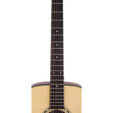 Bromo BAB1 akoestische gitaarset – dreadnought, sparren/mahonie, Amara ebony toets, naturel + stemapparaat en standaard