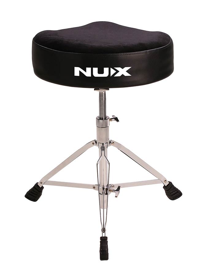 NUX NDT-03 Drumkruk, zadelzitting, dubbel verstevigde poten, verstelbaar