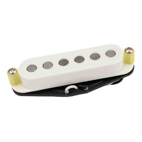 Roswell RP-QSTACWHT Quarter Pound Single Coil ST Pickup - large Alnico 5 rods, midden RWRP, wit