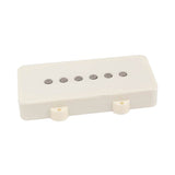 Roswell RP-JMNADWH vintage enkele spoel JM pickup, Alnico 5 staven, hals, verouderd wit