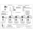 Hipshot HS6K1GL0NST guitar tuner upgrade kit, 6 inline Grip-Lock, open nickel staggered