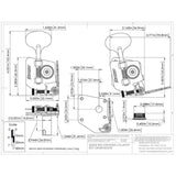 Hipshot HS20200LN BT2 Bass Xtender, for '67-'82 USA F-style and Schaller BMF, lollipop key, nickel