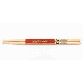 Wincent W-5ABT drumstokken 5A Barrel Tip