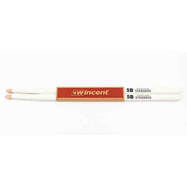 Wincent W-5BCW drumstokken 5B White