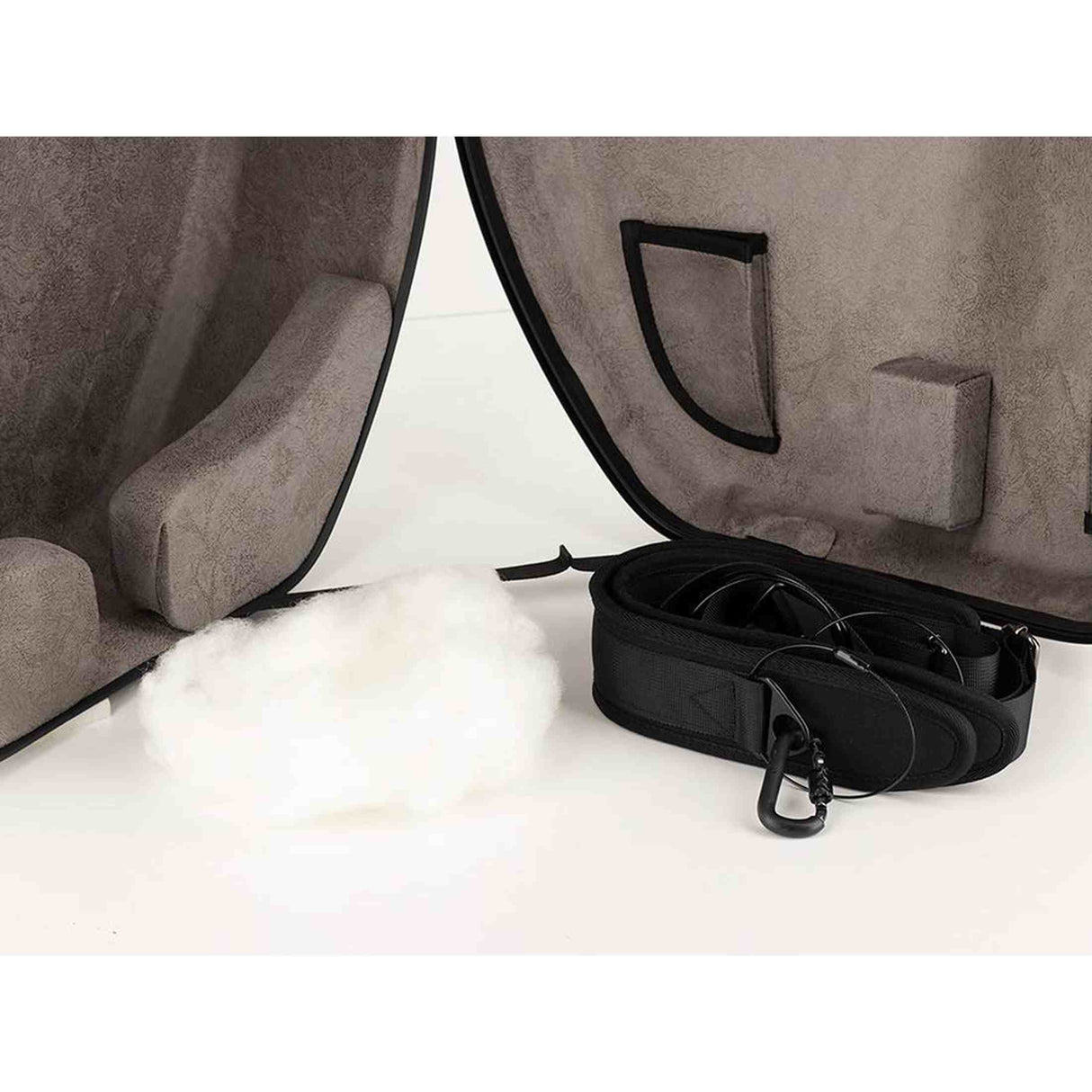 Leonardo CC-844-WH Pro Series cellokoffer 4/4 full carbon wit 3,8 kg