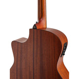 Bromo BAT2MCE Tahoma Series auditorium mahonie semi akoestische western gitaar