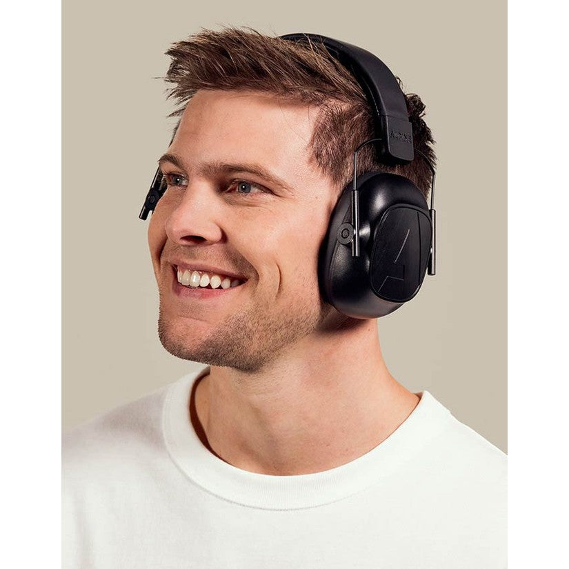 Alpine ALP-DEF Defender Hoofdtelefoon – Zwarte Opvouwbare Oorkap met 22 dB Dempend Vermogen